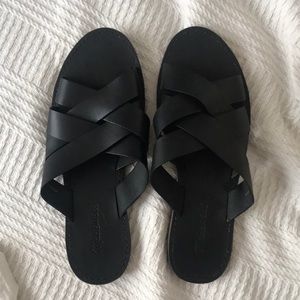 Madewell black sandals